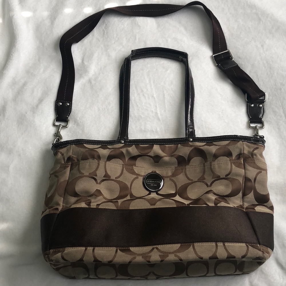 Coach baby / diaper bag